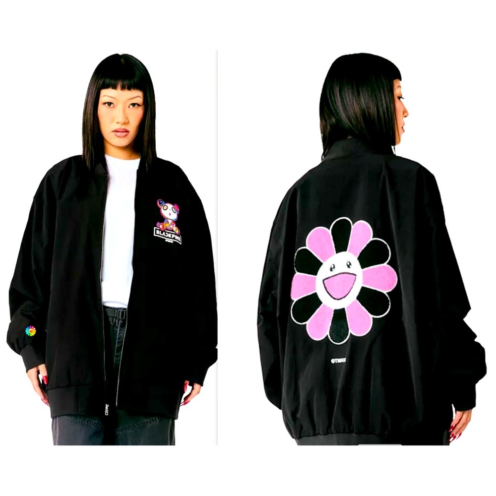 LIMITED EDITION FROM COMPLEX BLACKPINK + Takashi Murakami Bomber Jacket size M